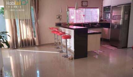 Casa com 3 dormitórios à venda, 287 m² por R$ 1.190.000,00 - Condomínio Village Damha Mirassol III - Mirassol/SP