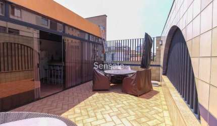 Cobertura com 3 quartos à venda na Rua Costa Monteiro, 418, Sagrada Família, Belo Horizonte por R$ 900.000