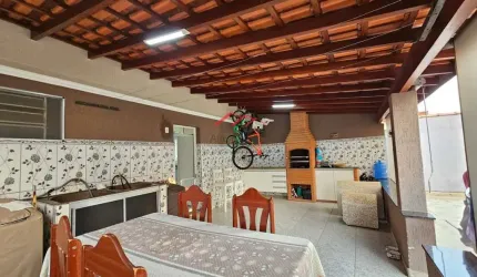 Casa para Venda em Sumaré, Jardim Dall`Orto, 3 dormitórios, 1 suíte, 3 banheiros, 4 vagas