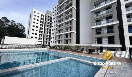 Apartamendo com excelente vista para Atibaia em condomínio Vitta Carraro