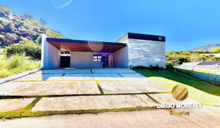 Casa térrea alto padrão à venda e locação dentro de condomínio em Atibaia