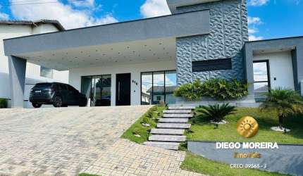 EXCLUSIVIDADE DIEGO MOREIRA – CASA DE ALTO PADRÃO À VENDA EM CONDOMÍNIO!