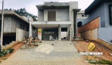 Casa á venda em Atibaia dentro de condomínio - Projeto Rio de Janeiro