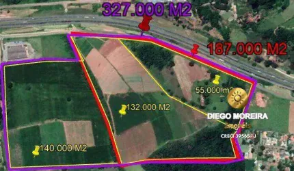 Área industrial à venda com excelente topografia em Itatiba