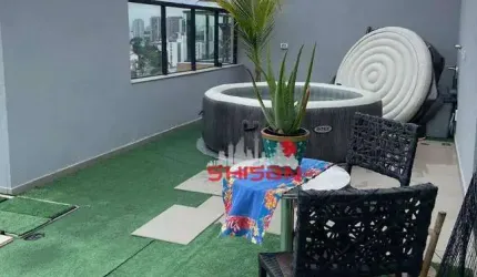 Cobertura com 3 dormitórios à venda, 200 m² por R$ 2.850.000 - Mirandópolis - São Paulo/SP