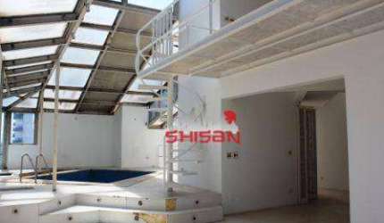 Cobertura com 4 dormitórios à venda, 642 m² por R$ 6.500.000,00 - Higienópolis - São Paulo/SP