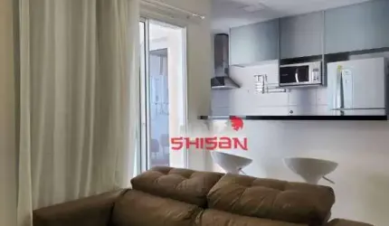 Apartamento com 1 dormitório para alugar, 44 m² por R$ 7.121,91/mês - Vila Olímpia - São Paulo/SP