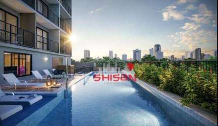 Apartamento com 2 dormitórios à venda, 40 m² por R$ 525.000,00 - Barra Funda - São Paulo/SP