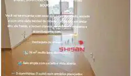 Apartamento com 3 dormitórios para alugar, 76 m² por R$ 5.642,00/mês - Vila Pompeia - São Paulo/SP