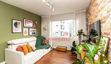 Apartamento com 2 dormitórios para alugar, 73 m² por R$ 7.231,95/mês - Moema - São Paulo/SP