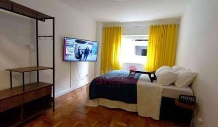 Apartamento com 1 dormitório à venda, 30 m² por R$ 430.000,00 - Jardins - São Paulo/SP