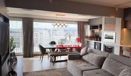 Apartamento com 3 dormitórios para alugar, 105 m² por R$ 13.200,00/mês - Vila Anastácio - São Paulo/SP