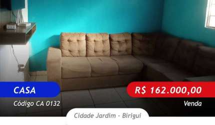 Vendo Casa em Terreno Inteiro - Bairro Cidade Jardim, Birigui - SP
