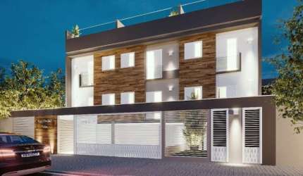 Apartamento com 49m², 2 dormitórios, banheiro, sala, cozinha, área de serviço, 1 vaga, Santo André, SP