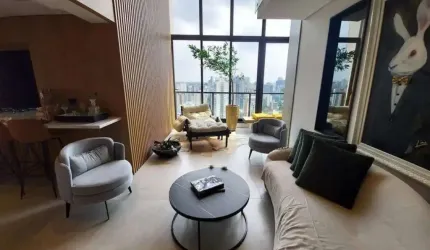 Cobertura Duplex na Vila Olímpia com 215m² - Mobiliado