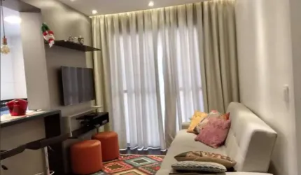 Apartamento no Condomínio Personal Home Desing no Várzea da Barra Funda com 45m² 1 dormitório 1 banheiro 1 vaga