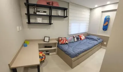 Apartamento  á Venda com 2 dormitórios e 1 vaga - Campestre  Santo André