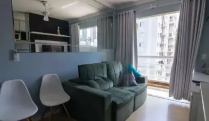Apartamento à venda no Morumbi com 54m² 2 dormitórios e 1 vaga