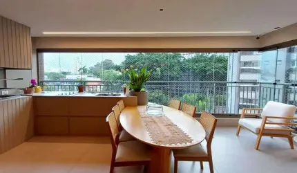 Apartamento 161m² 3 suítes 2 vagas no Ibirapuera by Yoo em Moema São Paulo