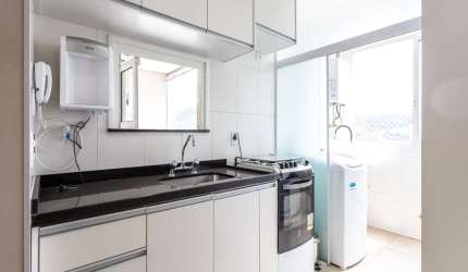 Apartamento no Tamboré com 2 quartos 1 suíte 2 vagas varanda goumet lazer completo