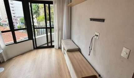 Apartamento na Vila Nova Conceição de 1 Quarto com 1 Vaga - 37m² à Venda.