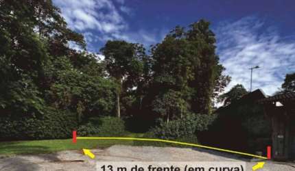 Lote 860,00 m² em final de rua, no miolo do condomínio!