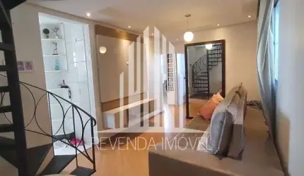 Imperdível cobertura de 4 quartos na Paulicéia, São Bernardo do Campo-SP: 1 suíte, 3 banheiros, 1 vaga de garagem, 120m²
