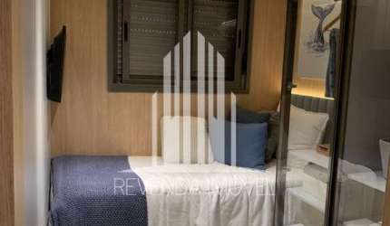 Apartamento à venda no Brooklin Paulista, São Paulo-SP: 2 quartos, 1 banheiro, 40m² de área. Venha conferir!