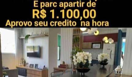 Apartamento novo em Sorocaba com R$1.000,00 de entrada