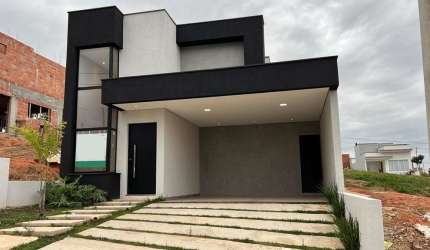 Casa térrea nova localizada no Condomínio Helena Maria em Sorocaba