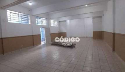 Salão comercial com sobrado nos fundos por R$ 5.500/mês
