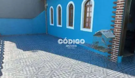 Casa assobradada com 3 dormitórios para alugar, 183 m² por R$ 3.350/mês - Parque Continental II - Guarulhos/SP