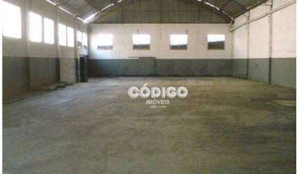 Galpão à venda com 1000ms² de terreno, 750ms² de área cosntruída, pé direito de 6ms, por R$ 3.140.000 - Jardim Presidente Dutra - Guarulhos/SP