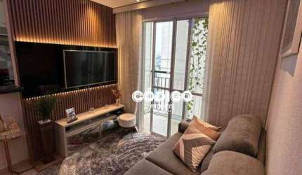 Apartamento com 2 dormitórios para alugar, 55 m² por R$ 4.179,00/mês - Gopoúva - Guarulhos/SP