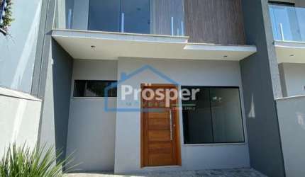 Casa Geminada bairro Saguaçu com 3 quartos sendo 1 suite