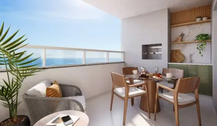 Apartamento com 2 quartos à venda na Avenida Brasil, --, Princesa do Mar, Itapoá por R$ 998.199