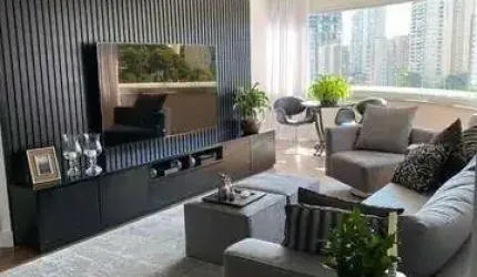 Apartamento para locação no Brooklin, São Paulo - SP: 2 quartos, 2 suítes, 4 banheiros, 3 vagas, 116m² de luxo!