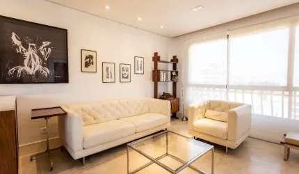 Apartamento para locação nos Jardins com 2 suítes, 2 vagas