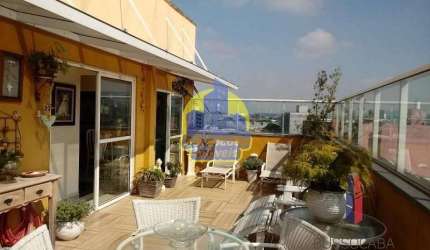 Cobertura com 3 dormitórios à venda, 170 m² por R$ 850.000 - Centro - Osasco/SP- CO0008.