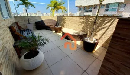Cobertura com 2 dormitórios à venda, 116 m² por R$ 580.000,00 - Centro - Niterói/RJ