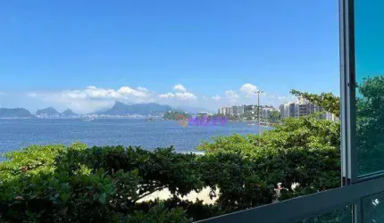 Apartamento Amplo, 4 quartos, 2 suítes, e a melhor vista da Cidade... Com 390 m² por R$ 4.200.000 - Icaraí - Niterói/RJ