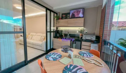Apartamento com 3 dormitórios à venda, 128 m² por R$ 1.280.000,00 - Piratininga - Niterói/RJ
