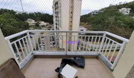 Apartamento com 3 dormitórios à venda, 73 m² por R$ 390.000,00 - Rio do Ouro - Niterói/RJ