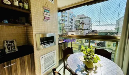 Apartamento 2 quartos (2 suítes), 1 vaga, varanda gourmet à venda, 88 m² por R$ 750.000 - Charitas - Niterói/RJ
