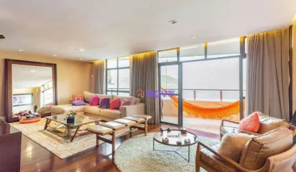 Apartamento com 3 dormitórios para alugar, 180 m² por R$ 17.741,05/mês - Ingá - Niterói/RJ