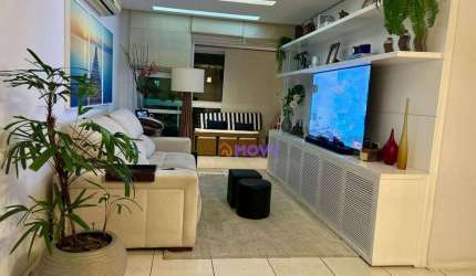Apartamento com 3 dormitórios para alugar, 127 m² por R$ 11.800,00/mês - Barra da Tijuca - Rio de Janeiro/RJ