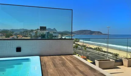 Cobertura à venda, 289 m² por R$ 4.500.000,00 - Piratininga - Niterói/RJ