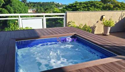 Cobertura à venda, 200 m² por R$ 1.050.000,00 - Piratininga - Niterói/RJ