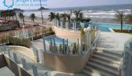 APARTAMENTO 96M² PÉ NA AREIA NA PRAIA DOS SONHOS! LAZER COMPLETO -3 QUARTOS
