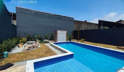 CASA MODERNA TUDO EM ALUMÍNIO PRETO! 3 QUARTOS 500M DO MAR! ITANHAEM/SP